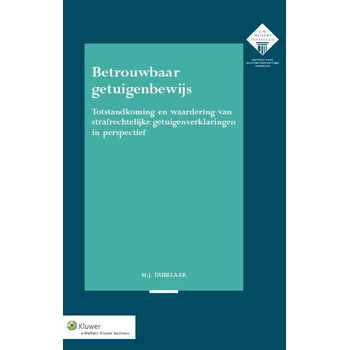 Betrouwbaar getuigenbewijs (Paperback) bij Singel 344