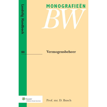 Vermogensbeheer (Paperback) bij Singel 344