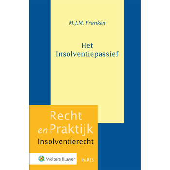 Het Insolventiepassief (Hardback) bij Singel 344