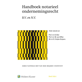 Handboek notarieel ondernemingsrecht (Hardback) bij Singel 344