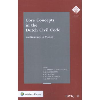 Core concepts in the Dutch civil code (Paperback) bij Singel 344