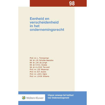 Eenheid en verscheidenheid in het ondernemingsrecht (Paperback) bij Singel 344