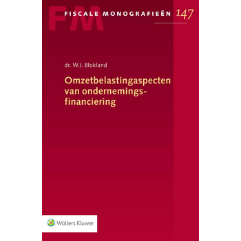 Omzetbelastingaspecten van ondernemingsfinanciering (Paperback) bij Singel 344
