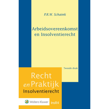 Arbeidsovereenkomst en insolventierecht (Hardback) bij Singel 344