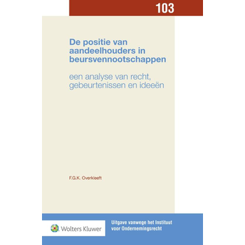 De positie van aandeelhouders in beursvennootschappen (Paperback) bij Singel 344