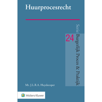 Huurprocesrecht (Paperback) bij Singel 344