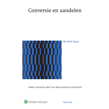 Conversie en aandelen (Hardback) bij Singel 344
