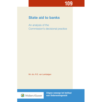 State aid to banks (Paperback) bij Singel 344