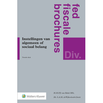 Instellingen van algemeen of sociaal belang (Paperback) bij Singel 344