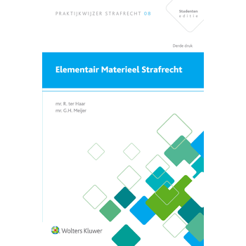 Elementair materieel strafrecht (Paperback) bij Singel 344