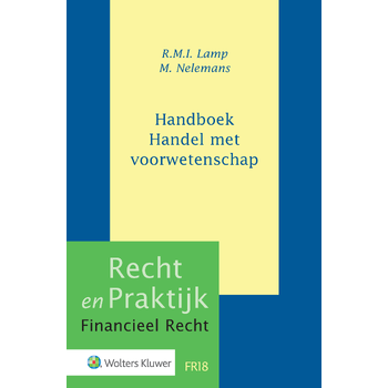 Handboek Handel met voorwetenschap (Hardback) van R.M.I. Lamp