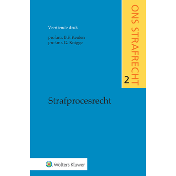 Strafprocesrecht (Paperback) bij Singel 344