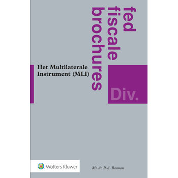 Het Multilaterale Instrument (MLI) (Paperback) bij Singel 344