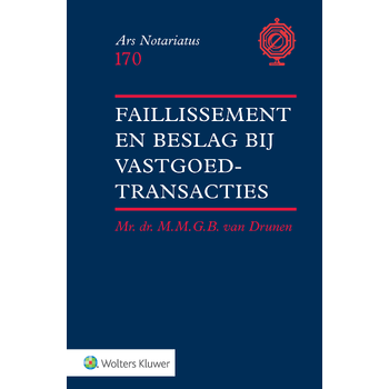 Faillissement en beslag bij vastgoedtransacties (Paperback) bij Singel 344