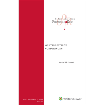 Achtergestelde vorderingen (Hardback) bij Singel 344