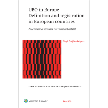 UBO in Europe (Hardback) bij Singel 344