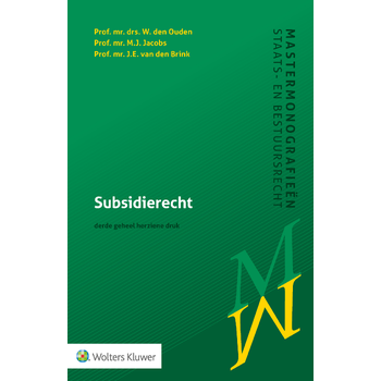 Subsidierecht (Paperback) bij Singel 344
