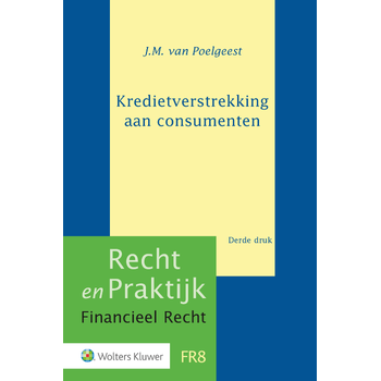 Kredietverstrekking aan consumenten (Hardback) bij Singel 344