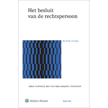 Het besluit van de rechtspersoon (Hardback) bij Singel 344