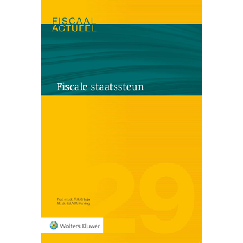 Fiscale staatssteun (Paperback) bij Singel 344