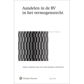 Aandelen in de BV in het vermogensrecht (Hardback) bij Singel 344