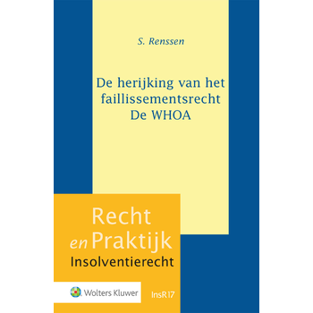 De herijking van het faillissementsrecht - De WHOA (Hardback) bij Singel 344