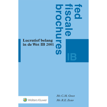 Lucratief belang in de Wet IB 2001 (Paperback) bij Singel 344