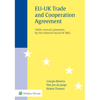EU-UK Trade and Cooperation Agreement (Paperback) bij Singel 344