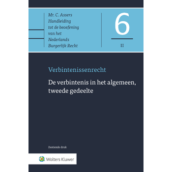 De verbintenis in het algemeen, tweede gedeelte (Hardback) bij Singel 344