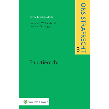 Sanctierecht derde herziene druk (Paperback) bij Singel 344