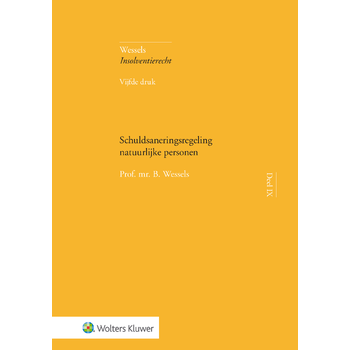 Schuldsaneringsregeling natuurlijke personen (Hardback) bij Singel 344