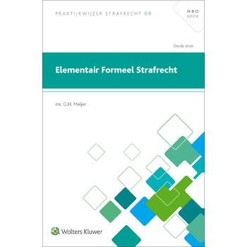 Elementair formeel strafrecht (Paperback) bij Singel 344