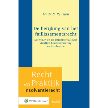 De herijking van het faillissementsrecht (Hardback) bij Singel 344