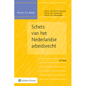 Schets van het Nederlandse arbeidsrecht (Paperback) bij Singel 344