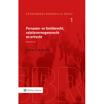 Personen- en familierecht, relatievermogensrecht en erfrecht (Hardback) bij Singel 344