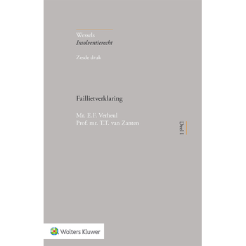 Faillietverklaring (Hardback) van E.F. Verheul