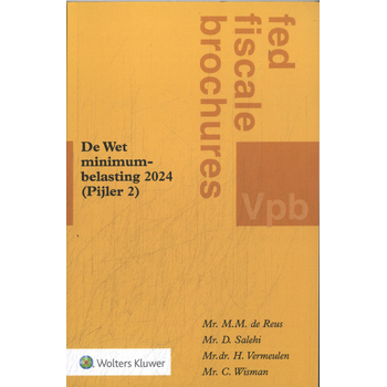 De Wet minimumbelasting 2024 (Pijler 2) (Paperback) bij Singel 344