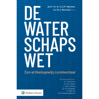 De Waterschapswet (Hardback) bij Singel 344