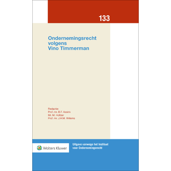 Ondernemingsrecht volgens Vino Timmerman (Hardback) bij Singel 344