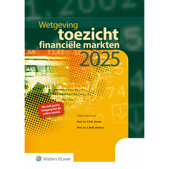 Wetgeving toezicht financiële markten 2025 (Paperback) bij Singel 344