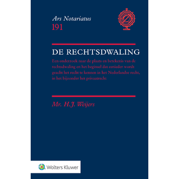De rechtsdwaling (Paperback) bij Singel 344