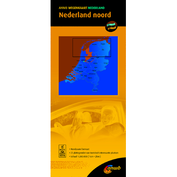 Nederland noord 1:200000 bij Singel 344