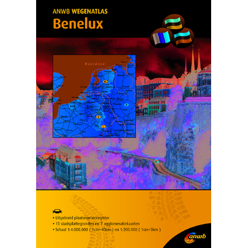 Wegenatlas Benelux (Paperback) bij Singel 344