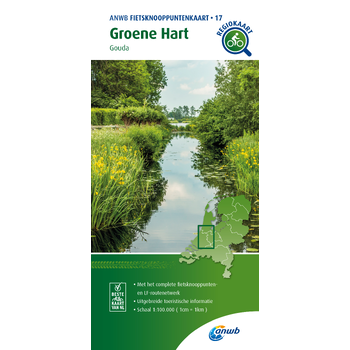 Fietsknooppuntenkaart Groene Hart 1:100.000 bij Singel 344