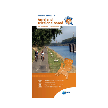 Fietskaart Ameland, Friesland noord 1:66.666 bij Singel 344
