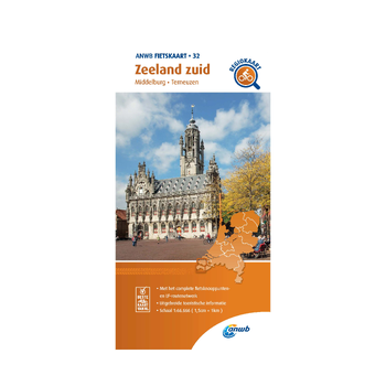 Fietskaart Zeeland zuid 1:66.666 bij Singel 344