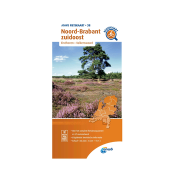 Fietskaart Noord-Brabant zuidoost 1:66.666 bij Singel 344