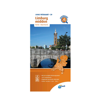 Fietskaart Limburg midden 1:66.666 bij Singel 344