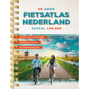 De ANWB fietsatlas Nederland (Spiral bound) bij Singel 344