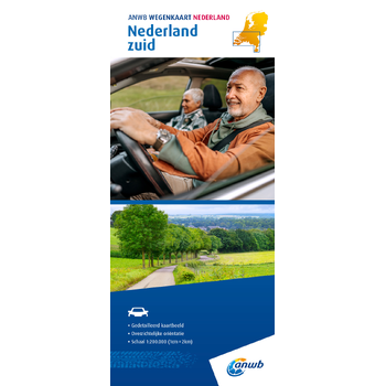 Wegenkaart Nederland Zuid bij Singel 344